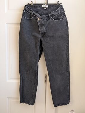 Abercrombie & Fitch The Dad High Rise Curve Love Jeans Size 31/12